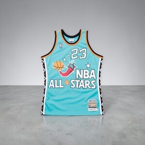 Michael Jordan 1996 NBA AllStar Game Authentic Jersey - Teal XL